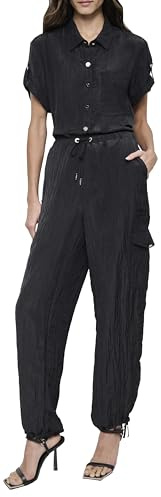 DKNY,Women's HIGH Rise Flare, Black,S