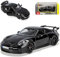 Porsche 911 992 GT3 Coupe Schwarz Neue Generation Ab 2019 1/24 Burago Modell Auto mit individiuellem Wunschkennzeichen
