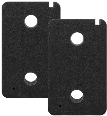 Scienraise Filter für Miele 9499230 Trockner Wärmepumpentrockner | 220 x 130 x 30mm Schaumstofffilter