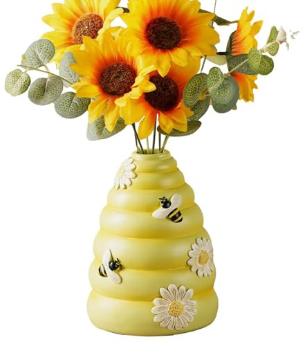 Peufcmi Blumenvasen Für Sträuße | Rustikale Schreibtischdekoration - Rustikale Blumenvasen Wohndekoration,Für Blumenarrangements Schlafzimmer Wohnzimmer Küche Büro Wohnung Bauernhaus