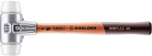 SIMPLEX-Schonhammer, Superplastik; mit Aluminiumgehäuse und hochwertigem Holzstiel | D=40 mm | 3107.040