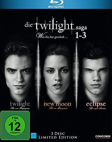 Die Twilight Saga 1-3 - Was bis(s)her geschah... [Blu-ray] [Limited Edition]