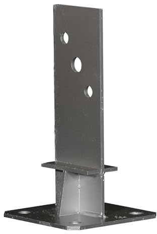 Pied de poteau en âme avec platine SIMPSON - PPSDT230