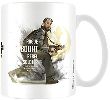 Star Wars Rogue One Pyramid International (Bodhi Profil) Offizieller Keramik Kaffee-/Tee-Becher, Mehrfarbig, 315 ml