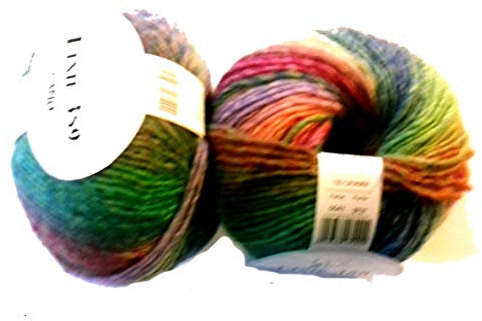 Online Handstrickgarn, 53% Schurwolle, 47% Polyacryl, 041 Grün Gestreift, OneSize, 150