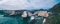 HANSEPUZZLE 44553 - Küste Panorama-Puzzle 2000 Teile | Natur Puzzle mit hochwertiger Puzzle Aufbewahrung: Kartonbox und Wieder verschließbarem Beutel | Puzzle-Maße: 116,6 x 46,7 cm
