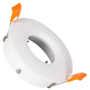 LEDKIA LIGHTING Downlight-Ring Rund Design Weiss für LED-Glühbirne GU10 / GU5.3Ø 70 mm Weiß