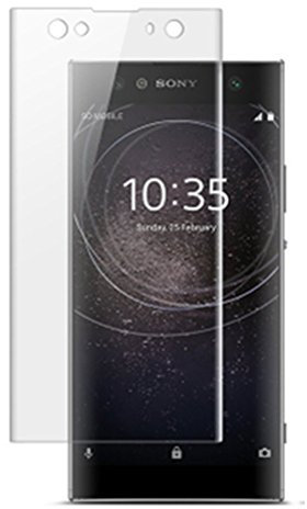XMTN Sony Xperia XA2 Ultra 6.0 Protection Écran,3D Incurvé Couverture Complète Verre Trempé Protecteur d'Écran de Dureté 9H pour Sony Xperia XA2 Ultra Smartphone (Transparent)
