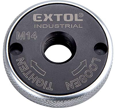 Profi Schnellspannmutter M14 für Winkelschleifer für alle gängigen Fabrikate, Extol Industrial 8798050