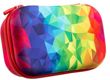 ZIPIT Bunte Federmappe für Mädchen | Federmäppchen für die Schule | Organizer Federmäppchen | großes Fassungsvermögen