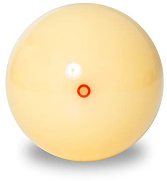Aramith Super Pool Queue-Ball mit rotem Kreis, 5,4 cm