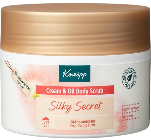 Kneipp Cream & oil body scrub silky secret - 200ml