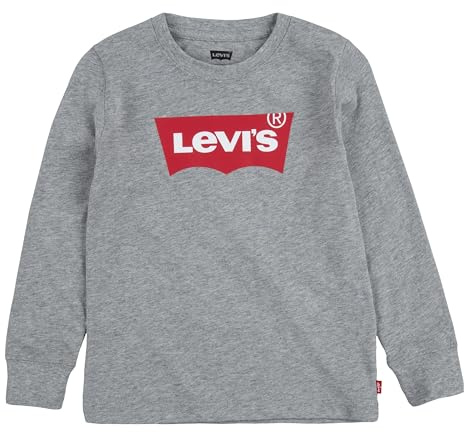 Levi's Kids -l/s Batwing Tee Boys, Grey, 4 Years