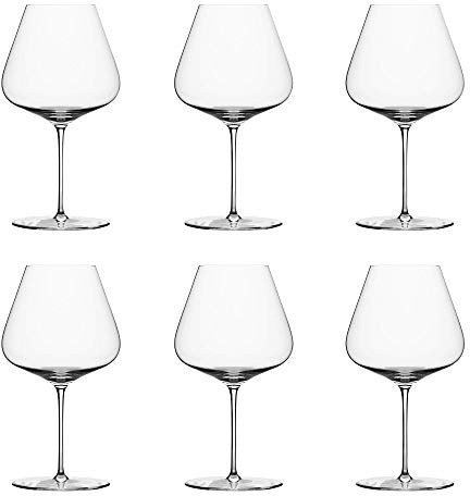 Zalto Denk'Art Burgunderrot Weinglas mundgeblasenes Kristall | 6er Set