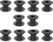 Vbest life 10-Paar Tischfußballspiellager, 5529 Tischfußballlager 15,8 mm mit Stahlkugel