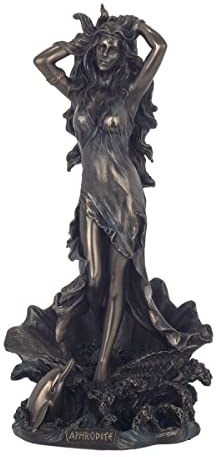 BY SIGRIS Signes Grimalt Dekofiguren | Figur Bronze Gott griechischer Aphrodite - 28 x 12 x 14 cm