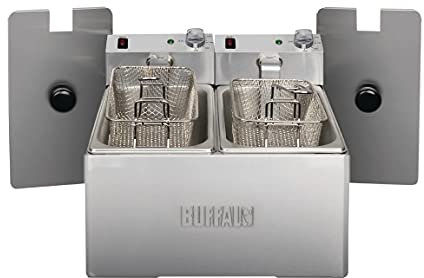 Buffalo DB203 Double friteuse Capacité 6L