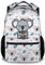 CUNEXTTIME Koala Rucksack für Mädchen und Jungen, 40,6 cm, niedlicher Rucksack für Schule, weiß, leicht, langlebig, Büchertasche für Kinder, Koala1-1, Einheitsgröße