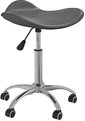 MNISDFL Ergonomic Chair Office Chair Gaming Chair Schreibtischstuhl Bürostuhl Grau Kunstleder