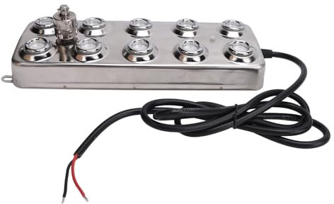 Oumefar Fogger Ultrasónico, Generador de Niebla Estable y Silencioso DC48V 4.5L/H 10 para Lugares de Jardinería
