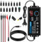 2A 72W Einstellbar Netzteil DC 3V ~ 36V Verstellbarer Universal Umschalter AC/DC Universal Adapter mit LED Spannungsanzeige und 5,5x2,5mm 16 Tipps, für Haushaltselektronik - 2000mA Max