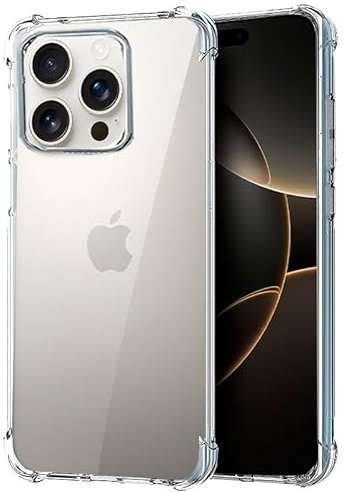 Cool Case for iPhone 16 Pro AntiShock Transparent