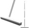 2 in 1 Rubber Broom with Built in Squeegee, Adjustable 120cm Stainless Steels Long Handle, Soft Broom Indoor for Clean Windows Wooden Floor Sofa Bathroom Rugs Car Pet Hair Removal Dust