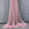 Anevous 5m x 150cm Tüllstoff zum Nähen, Soft Tüll Stoffe Meterware, Netzstoff Dekostoff zum Dekorieren, Tülldekostoff Drapierstoff für Hochzeit Vorhänge Kleid Tüllrock Torbogen Zeremonie Deko,Altrosa