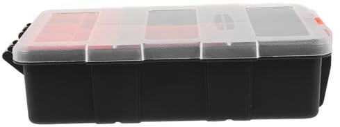 Hemobllo Ol Box Organizer Small Parts Organizer Box Plastic Compartment Storage for Screws Nuts
