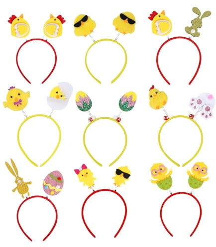 Wlikmjg hasen-Stirnband,-Stirnbänder für Kinder, n Cartoon Küken Eierschale Stirnband, Fotokabinen-Requisiten für n, Zubehör für kostüme, Partygeschenke für den verkleideten Geburtstag