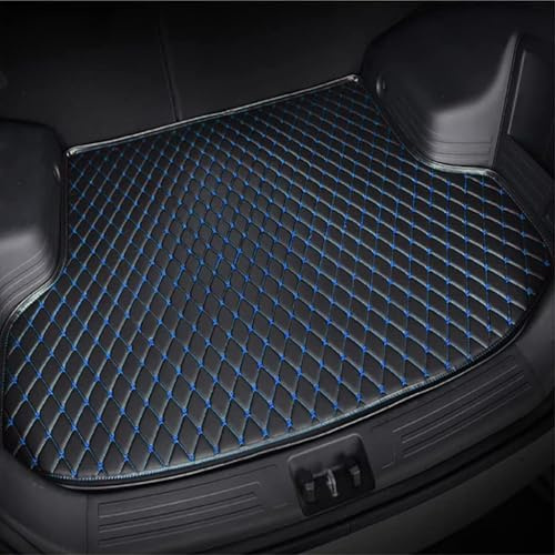 Auto Kofferraummatte für BMW M2 F87 M3 E90 E92 E93 F80 M4 F82 F83 M5 E60 F10 F90 M6 E63 E64 F06 F12M F13M, Auto Leder Kofferraum Matten Kofferraumwanne Wasserdicht Kratzfest Cargo Teppich Zubehör