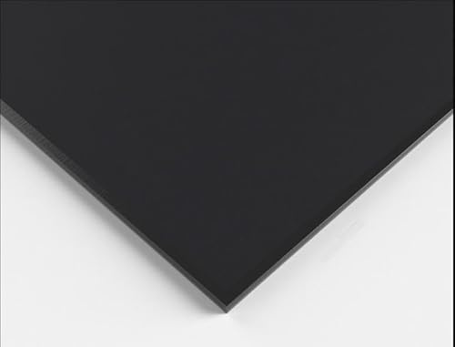 Black Vinyl Faced Suspended Ceiling Tiles, 595 x 595mm, Wipeable, Pack of 8