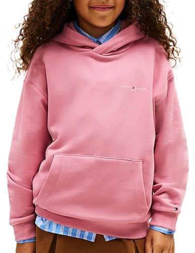 Tommy Hilfiger Sweatshirt für Mädchen, KS0KS00660, Rosa