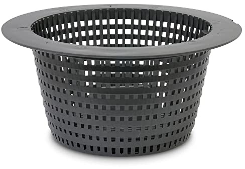 GRE Skimmerkorb SK101G dunkelgrau - Original Ersatzteil für Composite Pools - Ersatz-Skimmerkorb passend für Skimmer von Gre - Pool Skimmer-Korb in Dunkelgrau