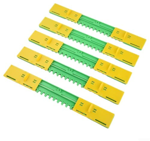 Plastic Beehive Door Box Entrance Discs 5pcs Set for Nest Gate, Assists in Bee Escape and Hive Management
