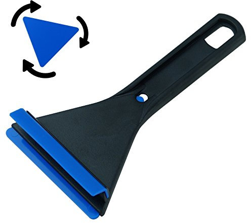 L & P Car Design LP A065 Eiskratzer Murska Eisschaber HIPS 180mm spezieller Acryl Dreieck 95mm Schaber drehbar Original aus Finnland EIS Schaber Kratzer 100% TOP Qualität