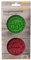 Birkmann 1010730710 Stempel-Set, Glückskeks und Homemade, 2-teilig, Kunststoff, Grau, 5 x 3 x 2 cm, Silikon, grün/dunkelrot, 7 x 7 x 0.5 cm