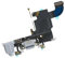 Macinfo NAPPE DOCK CONNECTEUR DE CHARGE + JACK + MICRO GRIS/NOIR POUR IPHONE 6S