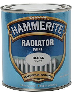Hammerite 3 X REG500 500ml Radiator Paint - Gloss White