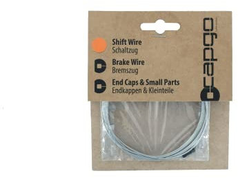 Capgo Cable Systems Schaltzug Orange Line 1,1 mm Silber Gr. 1,1 mm