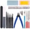 Keadic 26 Modellbauwerkzeug,Modellbau Werkzeug Set,Bastelwerkzeug, Werkzeuge Kraft Handwerk,Gundam Modeler Grundwerkzeuge Hobby Werkzeug Sets, Basic Tools für Auto Modell Bausatz DIY Reparatur
