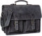 STILORD 'Jeffrey' Lehrertasche Aktentasche Leder Große Vintage Ledertasche zum Umhängen 15.6 Zoll Laptop Tasche für Schule Uni Business Trolley Aufsteckbar, Farbe:anthrazit