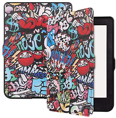 TingYR Coque pour Kobo Nia 2020 6.0 Étui Tablette, Cuir, Support Pliant, Protection Tout Compris, Housse pour Kobo Nia 2020 6.0.(CH-03)