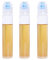 Lot de 3 flacons vides en plastique transparent à presser pour condiments de cuisine mini tubes de miel réutilisables portables pour la nourriture salade ketchup miel(Couleur aléatoire)