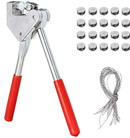 Plombenzange Set Stahl mit Plombendrähte für Durchmesser