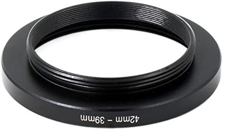 M42-m39 42mm-39mm 4.5mm femmina da 42mm a maschio 39mm M42 a M39 Anello adattatore for obiettivo abbassabile Compatibile con la fotocamera Leica Zenit