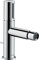hansgrohe AXOR Uno Select Bidetmischer, Zugstangen-Ablaufgarnitur, Farbe: Stainless Steel Optic