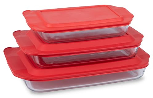Pyrex Basics 6pc Bakeware Set