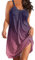 Robe Rétro Femme Chic Et Élégant D Été Vintage De Plage Soirée A La Mode Decontractée Apmle Mini Robe pour Femme sans Manches Bohème Blocs De Couleurs Grande Taille Courte Bretelles