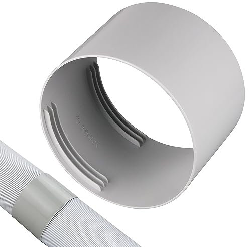 Klimaanlagen Abluftschlauch Adapter Ø 150 mm Klima Abluftschlauch Lüftungsrohrverbinder,Klimaanlage Abgasschlauchanschluss Abluftschlauch Rohrverbinder für Tragbaren Abluftschlauch der Klimaanlage